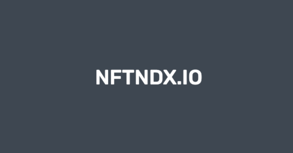How NFTNDX.IO fights the fraudsters in the NFT Market with an Authenticated NFTs Index